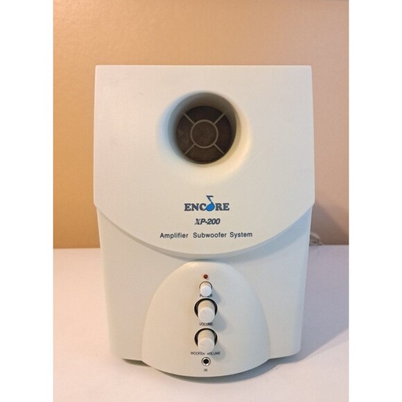 Encore XP-200 Amplifier Subwoofer Replacement PC Gaming Speaker Tested Works - Picture 1 of 6
